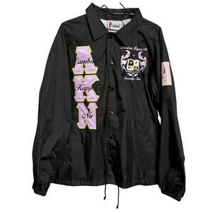 Sorority Inc Jacket XL Lambda Kappa Nu Mz. Inquisitive Ladies of Kleos Greek